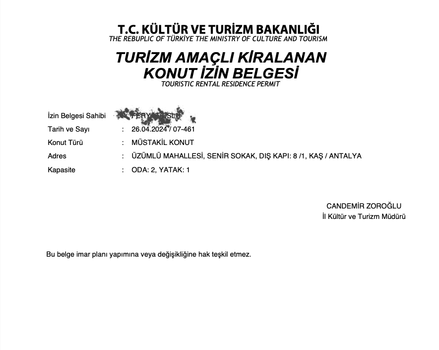 Villa Gece Üzümlü